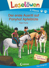 Buchcover Leselöwen 2. Klasse - Der erste Ausritt auf Ponyhof Apfelblüte
