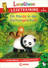Buchcover Leselöwen Lesetraining 1. Klasse - Ein Panda in der Dschungelschule