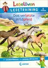 Buchcover Leselöwen Lesetraining 2. Klasse - Das verletzte Wildpferd