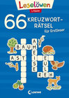 Buchcover 66 Kreuzworträtsel für Erstleser - 1. Klasse (Blau)