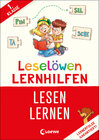 Buchcover Leselöwen Lernhilfen - Lesen lernen - 1. Klasse