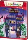 Buchcover Leselöwen 1. Klasse - Willkommen im Spukschloss! (Großbuchstabenausgabe)