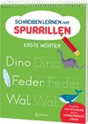 Buchcover Schreiben lernen mit Spurrillen - Erste Wörter