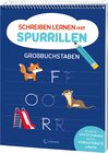 Buchcover Schreiben lernen mit Spurrillen - Großbuchstaben