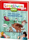 Buchcover Leselöwen Comics 1. Klasse - Der magische Stundenplan