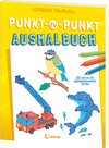 Buchcover Punkt-zu-Punkt-Ausmalbuch (gelb)