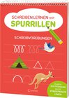 Buchcover Schreiben lernen mit Spurrillen - Schreibvorübungen