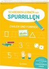 Buchcover Schreiben lernen mit Spurrillen - Zahlen und Formen
