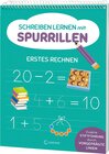 Buchcover Schreiben lernen mit Spurrillen - Erstes Rechnen