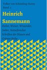 Buchcover Heinrich Sannemann / Schriften Heinrich Sannemann Bd.3