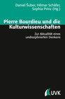 Buchcover Pierre Bourdieu und die Kulturwissenschaften