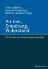 Buchcover Protest, Empörung, Widerstand