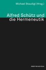 Buchcover Alfred Schütz und die Hermeneutik