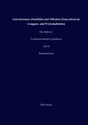 Buchcover Autoritarismus (Stabilität) und Offenheit (Innovation) im Gruppen- und Wirtschaftsleben