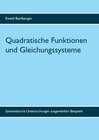 Buchcover Quadratische Funktionen und Gleichungssysteme