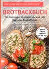 Buchcover Low-Carb Brot und Brötchen Rezepte für den Thermomix TM5 und TM31 Brotbackbuch für Brotrezepte, Brotaufstriche und Dips 