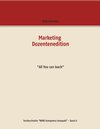 Buchcover Marketing Dozentenedition