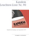 Buchcover Kandem Leuchten-Liste Nr. 90