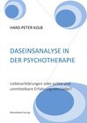Buchcover Daseinsanalyse in der Psychotherapie