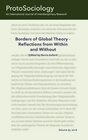 Buchcover Borders of Global Theory - Reflections from Within and Without