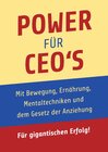 Buchcover Power für CEO's