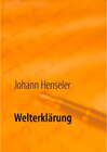 Buchcover Welterklärung
