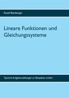 Buchcover Lineare Funktionen und Gleichungssysteme