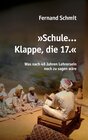 Buchcover Schule ... Klappe, die 17.