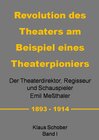 Buchcover Revolution des Theaters am Beispiel eines Theaterpioniers