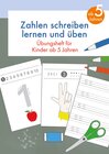 Buchcover Zahlen schreiben lernen und üben