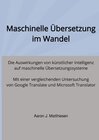 Buchcover Maschinelle Übersetzung im Wandel