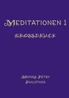 Buchcover Meditationen 1 - Großdruck