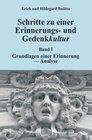 Buchcover Erinnerungs- und Gedenkkultur / Schritte zu einer Erinnerungs- und Gedenkkultur