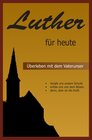 Buchcover Luther für heute - Überleben mit dem Vaterunser
