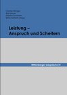 Buchcover Leistung - Anspruch und Scheitern