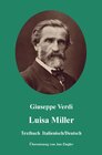 Buchcover Luisa Miller: Italienisch/Deutsch