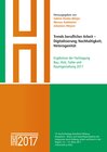 Buchcover Trends beruflicher Arbeit – Digitalisierung, Nachhaltigkeit, Heterogenität