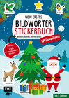 Buchcover Mein erstes Bildwörter-Stickerbuch – Weihnachten