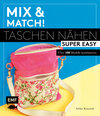 Buchcover Mix and match! Taschen nähen super easy