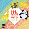 Buchcover 111 x Papierfalten – Tiere im Zoo