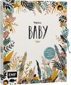 Buchcover Mein Baby – Illustriertes Eintragalbum für das erste Lebensjahr mit Briefumschlag fürs erste Löckchen und Schleife zum V
