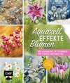Buchcover Aquarell-Effekte Blumen