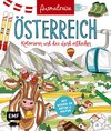 Buchcover Ausmalreise Österreich