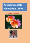 Buchcover Aphorismen von Helmut Dröws 2017