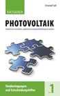 Buchcover Ratgeber Photovoltaik, Band 1