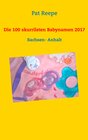 Buchcover Die 100 skurrilsten Babynamen 2017