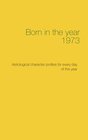 Buchcover Born in the year 1973