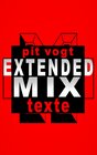 Buchcover Extended Mix