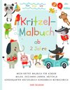Buchcover Kritzel-Malbuch ab 2 Jahre Mein erstes Malbuch für Kinder Malen, Zeichnen lernen, Kritzeln Kindergarten Kritzelbuch Kind