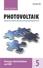 Buchcover Ratgeber Photovoltaik, Band 5
